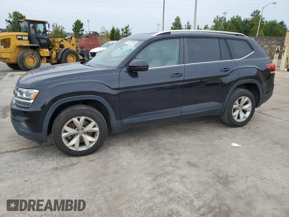 2018 Volkswagen Atlas SE with VIN 1V2CR2CA5JC582694, listed as a Copart auction lot 71221254 with 111,842 mi miles and Clean title. Bid and sale history available at DreamBid. Image 1.