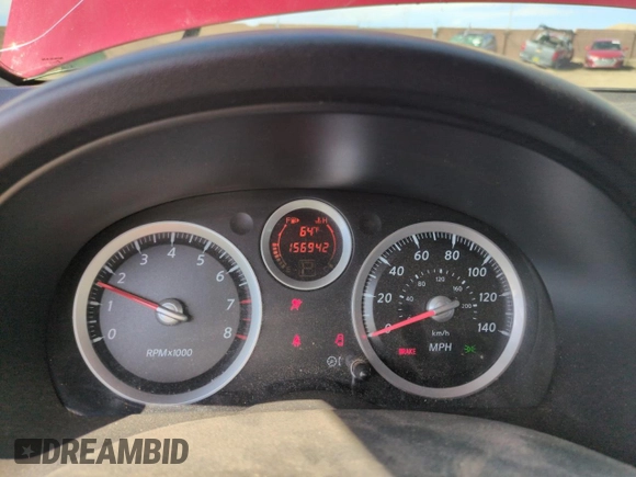 2010 Nissan Sentra S with VIN 3N1AB6AP4AL633850, listed as a Copart auction lot 55936165 with 156,942 mi miles and Salvage title. Bid and sale history available at DreamBid. Image 9.
