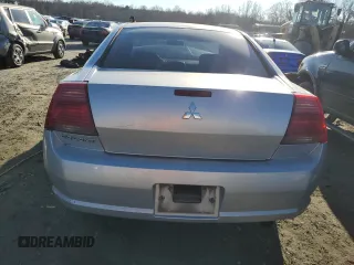 2006 Mitsubishi Galant ES with VIN 4A3AB36F36E062285, listed as a Copart auction lot 89113585 with 273,682 mi miles and Salvage Title. Bid and sale history available at carsss.com. Image 6.