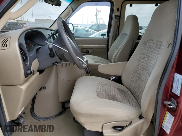 2005 Ford Econoline Passenger XL с VIN 1FBNE31L25HA98706, выставлен на аукционе Copart как лот 49968105 с пробегом 186 670 миль миль и Списание • Salvage title. История ставок и продаж доступна на DreamBid. Изображение 7.