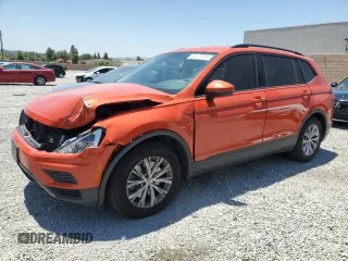 2019 Volkswagen Tiguan S with VIN 3VV1B7AX9KM098756, listed as a Copart auction lot 63126755 with 96,243 mi miles and Salvage title. Bid and sale history available at DreamBid. Image 1.
