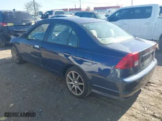 2005 Honda Civic Sdn LX with VIN 2HGES16595H535227, listed as a IAAI auction lot 42054434 with 179,613 mi miles. Bid and sale history available at carsss.com. Image 3.