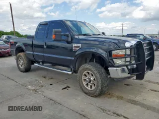2008 Ford Super Duty F-250 SRW XL with VIN 1FTSX21R78EB13214, listed as a Copart auction lot 52151435 with 0 mi miles and Salvage Title. Bid and sale history available at carsss.com. Image 4.