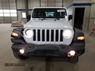 2023 Jeep Wrangler Willys with VIN 1C4HJXDNXPW618044, listed as a Copart auction lot 49214325 with 15,344 mi miles and Salvage title. Bid and sale history available at DreamBid. Image 5.