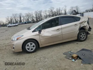 2010 Toyota Prius II with VIN JTDKN3DU7A1240697, listed as a Copart auction lot 50901915 with 125,344 mi miles and Salvage Title. Bid and sale history available at carsss.com. Image 1.