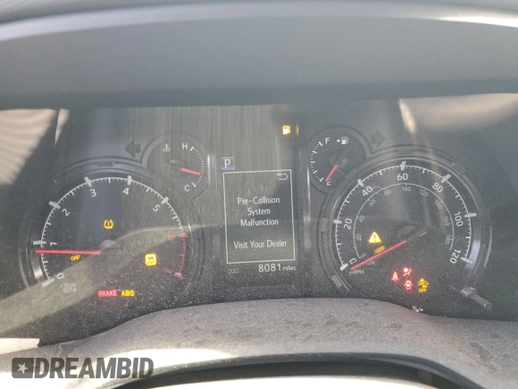 2023 Toyota 4Runner SR5 с VIN JTEMU5JR2P6142367, выставлен на аукционе Copart как лот 42366965 с пробегом 8 081 миль миль и На запчасти • Non repairable. История ставок и продаж доступна на DreamBid. Изображение 9.