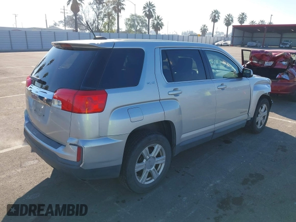 2016 GMC Terrain SLE with VIN 2GKALMEK7G6106318, listed as a IAAI auction lot 41881029 with 136,217 mi miles and . Bid and sale history available at DreamBid. Image 4.