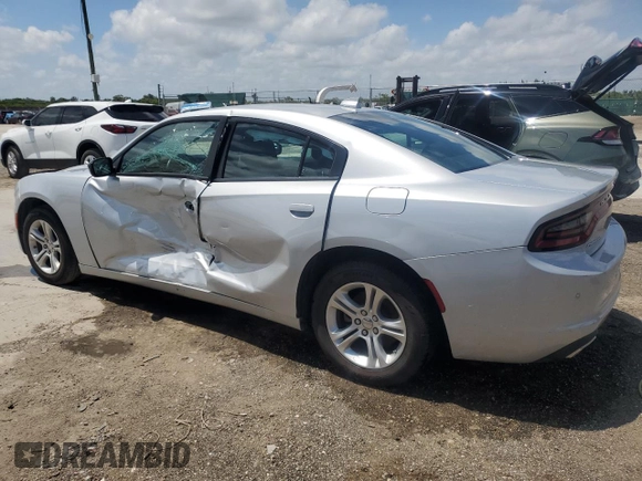 2023 Dodge Charger SXT z VIN 2C3CDXBG7PH529279, wystawiony jako Copart lot #55828515 z przebiegiem Nie podano mil oraz Nie do naprawy • Non repairable. Historia ofert i sprzedaży dostępna na DreamBid. Obrazek 2.