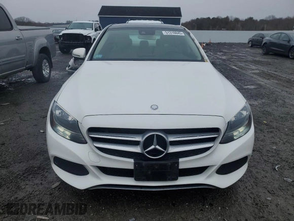 2017 Mercedes-Benz C 300 with VIN 55SWF4KB0HU188268, listed as a Copart auction lot 51310845 with 126,739 mi miles and Salvage Title. Bid and sale history available at DreamBid. Image 5.