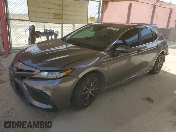 2021 Toyota Camry SE Nightshade with VIN 4T1G11AKXMU490815, listed as a Copart auction lot 51371535 with 66,203 mi miles and Salvage Title. Bid and sale history available at carsss.com. Image 1.