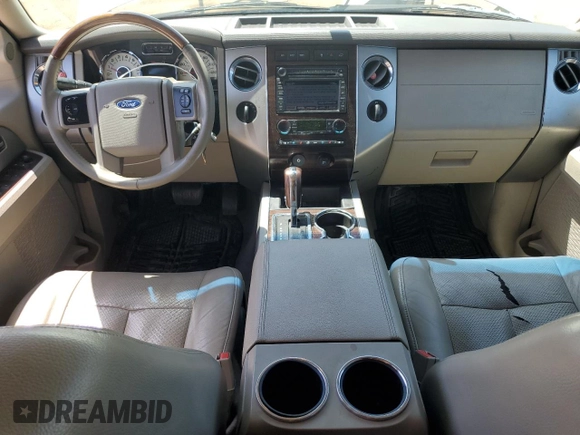 2007 Ford Expedition Max Limited with VIN 1FMFK20527LA18287, listed as a Copart auction lot 58092215 with 222,620 mi miles and Salvage title. Bid and sale history available at DreamBid. Image 8.