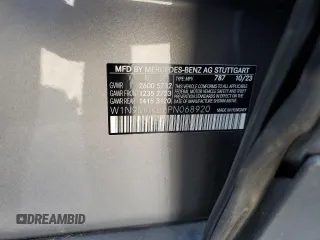 2023 Mercedes-Benz EQB 300 z VIN W1N9M0KB6PN068920, wystawiony jako Copart lot #46170555 z przebiegiem 6838 mil mil oraz Tytuł czysty. Historia ofert i sprzedaży dostępna na DreamBid. Obrazek 13.