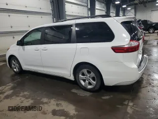 2016 Toyota Sienna LE AAS with VIN 5TDKK3DC9GS705508, listed as a Copart auction lot 43734375 with 109,350 mi miles and Salvage Title. Bid and sale history available at DreamBid. Image 2.