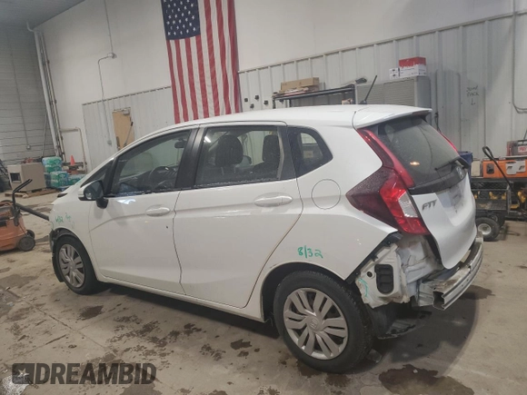 2017 Honda Fit LX with VIN JHMGK5H58HS021702, listed as a Copart auction lot 42451385 with 21,382 mi miles and Salvage Title. Bid and sale history available at carsss.com. Image 2.
