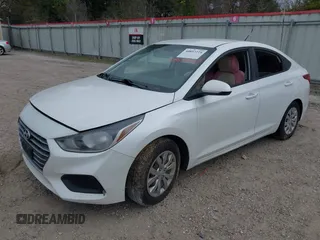 2019 Hyundai Accent SE with VIN 3KPC24A33KE045001, listed as a IAAI auction lot 40857224 with Not Provided miles and . Bid and sale history available at carsss.com. Image 2.