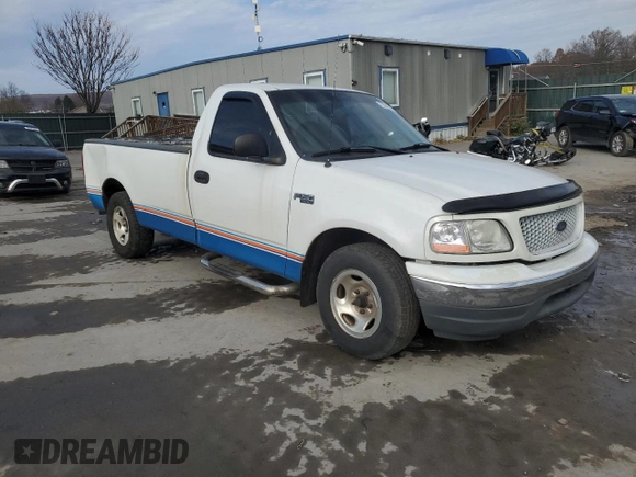 2003 Ford F-150 XL with VIN 1FTRF17253NB79680, listed as a Copart auction lot 46692635 with 126,408 mi miles and Salvage Title. Bid and sale history available at DreamBid. Image 4.