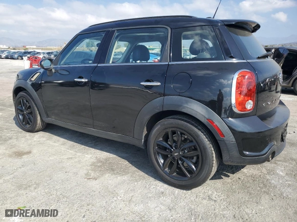 2014 MINI Cooper Countryman S with VIN WMWZC3C52EWT01281, listed as a Copart auction lot 44225455 with 57,463 mi miles and Salvage Title. Bid and sale history available at carsss.com. Image 2.
