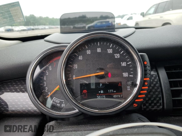 2016 MINI Hardtop 4 Door S with VIN WMWXU3C56G2D29439, listed as a Copart auction lot 64166115 with 56,173 mi miles and Salvage title. Bid and sale history available at DreamBid. Image 9.