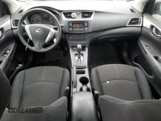 2017 Nissan Sentra S with VIN 3N1AB7AP8HY338639, listed as a Copart auction lot 53784335 with 121,369 mi miles and Salvage Title. Bid and sale history available at DreamBid. Image 8.