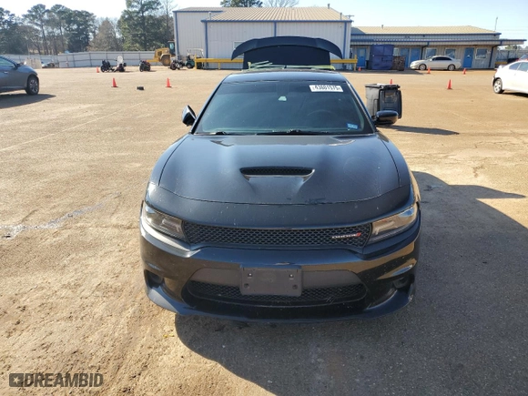 2019 Dodge Charger R/T with VIN 2C3CDXCT9KH584112, listed as a Copart auction lot 43601575 with NaN miles and Salvage Title. Bid and sale history available at carsss.com. Image 5.