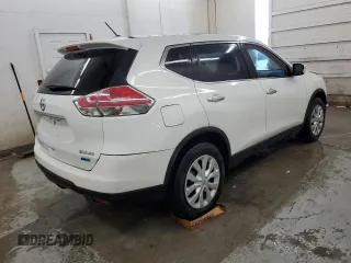 2014 Nissan Rogue SV with VIN 5N1AT2MT2EC760492, listed as a Copart auction lot 51298075 with 131,996 mi miles and Salvage Title. Bid and sale history available at carsss.com. Image 3.