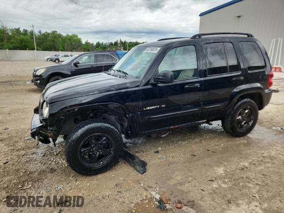 2002 Jeep Liberty Limited with VIN 1J4GL58K42W367809, listed as a Copart auction lot 65796075 with 167,920 mi miles and Non repairable. Bid and sale history available at DreamBid. Image 1.