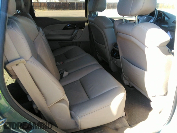 2007 Acura MDX with VIN 2HNYD28207H531210, listed as a IAAI auction lot 41785747 with 165,645 mi miles. Bid and sale history available at carsss.com. Image 8.