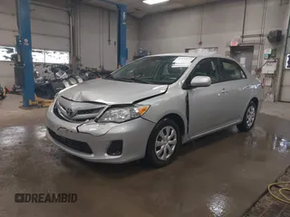 2011 Toyota Corolla L with VIN 2T1BU4EE3BC559009, listed as a IAAI auction lot 41835470 with 156,077 mi miles and . Bid and sale history available at DreamBid. Image 2.