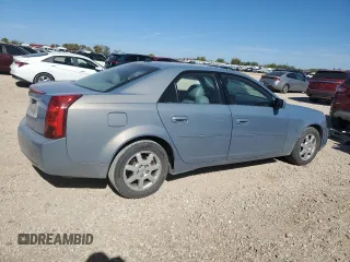 2007 Cadillac CTS with VIN 1G6DP577070161443, listed as a Copart auction lot 81595664 with 129,464 mi miles and Salvage Title. Bid and sale history available at carsss.com. Image 3.