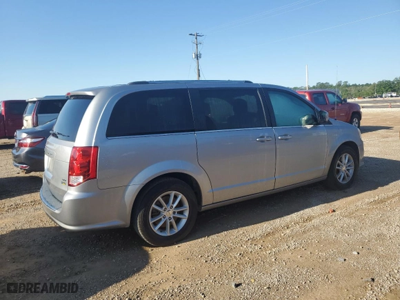2019 Dodge Grand Caravan SXT with VIN 2C4RDGCG1KR545405, listed as a Copart auction lot 51680285 with 80,536 mi miles and Clean Title. Bid and sale history available at carsss.com. Image 3.