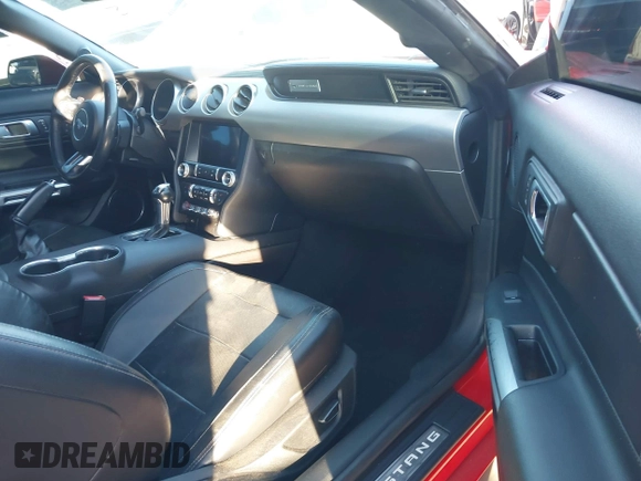 2019 Ford Mustang EcoBoost with VIN 1FA6P8TH3K5172668, listed as a IAAI auction lot 41059758 with 115,224 mi miles and . Bid and sale history available at carsss.com. Image 5.