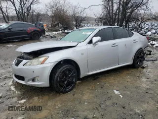 2010 Lexus IS 350 with VIN JTHBE5C24A5024681, listed as a Copart auction lot 45039015 with 158,335 mi miles and Salvage Title. Bid and sale history available at DreamBid. Image 1.