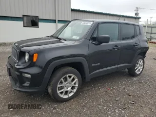 2022 Jeep Renegade Latitude with VIN ZACNJDB12NPN88367, listed as a Copart auction lot 55258855 with 62,497 mi miles and Salvage title. Bid and sale history available at DreamBid. Image 1.