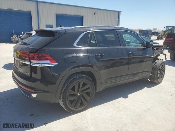 2021 Volkswagen Atlas Cross Sport 2.0T SEL with VIN 1V2BC2CA1MC218967, listed as a Copart auction lot 49985845 with 161,225 mi miles and Salvage Title. Bid and sale history available at carsss.com. Image 3.