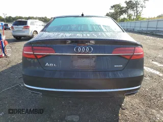 2016 Audi A8 3.0T with VIN WAU34AFD4GN012549, listed as a Copart auction lot 51053755 with 85,501 mi miles and Non repairable. Bid and sale history available at DreamBid. Image 6.
