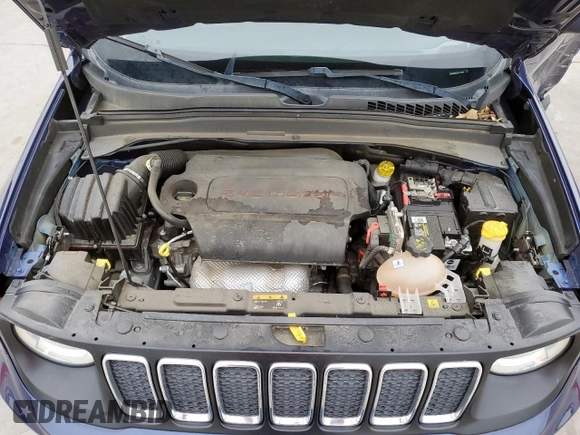 2020 Jeep Renegade Latitude with VIN ZACNJABB2LPL72507, listed as a Copart auction lot 59021305 with 39,034 mi miles and Salvage title. Bid and sale history available at DreamBid. Image 12.