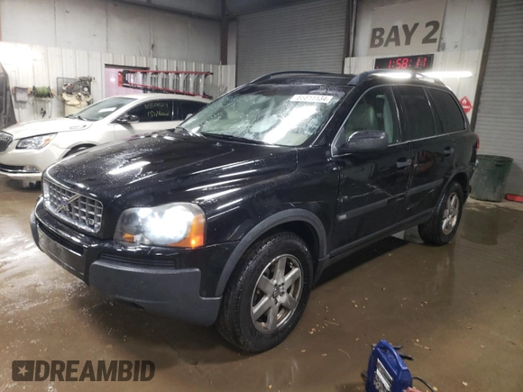 2006 Volvo XC90 2.5L Turbo with VIN YV4CY592061290473, listed as a Copart auction lot 85811134 with 158,339 mi miles and Salvage Title. Bid and sale history available at carsss.com. Image 1.