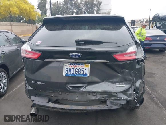2019 Ford Edge SEL with VIN 2FMPK3J94KBC48742, listed as a IAAI auction lot 42393919 with 68,564 mi miles and . Bid and sale history available at DreamBid. Image 17.