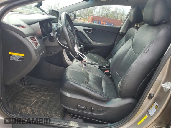 2013 Hyundai Elantra GLS z VIN 5NPDH4AE5DH272290, wystawiony jako Copart lot #53835355 z przebiegiem 137 289 mil mil oraz Szkoda całkowita • Salvage title. Historia ofert i sprzedaży dostępna na DreamBid. Obrazek 7.