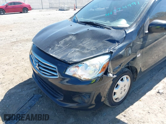 2017 Mitsubishi Mirage ES z VIN ML32F3FJXHHF08388, wystawiony jako IAAI lot #41774991 z przebiegiem 129 602 mil mil oraz . Historia ofert i sprzedaży dostępna na DreamBid. Obrazek 6.