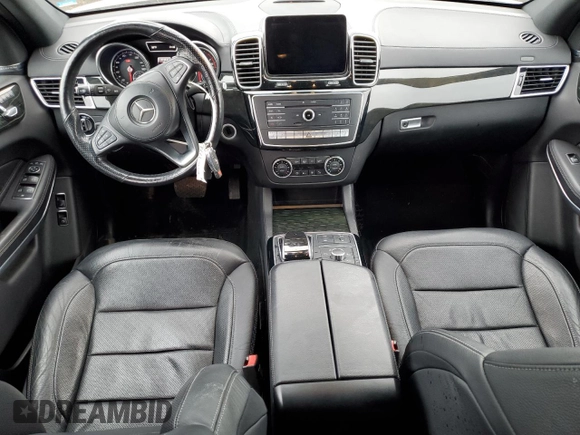 2017 Mercedes-Benz GLS 550 with VIN 4JGDF7DE6HA783390, listed as a Copart auction lot 50081065 with 82,273 mi miles and Salvage title. Bid and sale history available at DreamBid. Image 8.