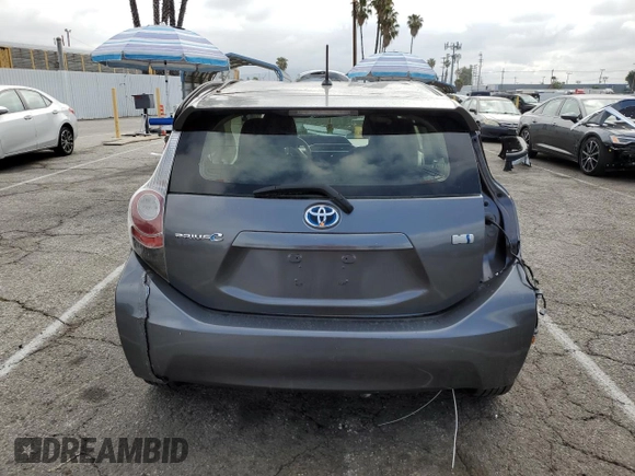 2013 Toyota Prius One with VIN JTDKDTB31D1547008, listed as a Copart auction lot 55497505 with 119,285 mi miles and Clean Title. Bid and sale history available at DreamBid. Image 6.