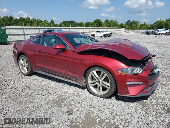 2019 Ford Mustang EcoBoost z VIN 1FA6P8TH9K5166356, wystawiony jako Copart lot #61498185 z przebiegiem 112 999 mil mil oraz Szkoda całkowita • Salvage title. Historia ofert i sprzedaży dostępna na DreamBid. Obrazek 4.