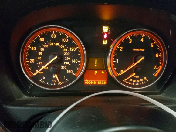 2012 BMW 3 Series 328i xDrive with VIN WBAUU3C55CA543158, listed as a Copart auction lot 57173324 with 92,648 mi miles and Clean Title. Bid and sale history available at DreamBid. Image 9.