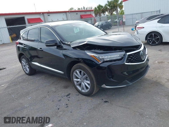 2024 Acura RDX with VIN 5J8TC2H34RL035717, listed as a IAAI auction lot 41229828 with 3,650 mi miles and . Bid and sale history available at DreamBid. Image 1.