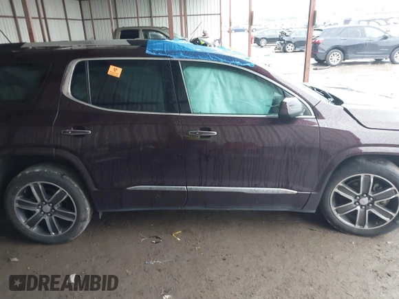 2018 GMC Acadia Denali with VIN 1GKKNPLS6JZ121620, listed as a IAAI auction lot 42123567 with Not provided miles and . Bid and sale history available at DreamBid. Image 13.