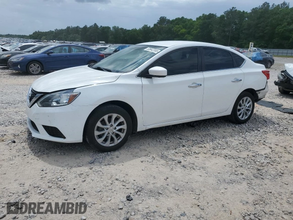 2019 Nissan Sentra S with VIN 3N1AB7AP2KY316210, listed as a Copart auction lot 53642395 with 126,191 mi miles and Salvage Title. Bid and sale history available at DreamBid. Image 1.