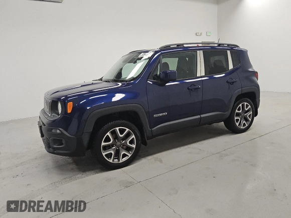 2017 Jeep Renegade Latitude with VIN ZACCJBBB3HPF43904, listed as a Copart auction lot 45128565 with 30,325 mi miles and Clean Title. Bid and sale history available at carsss.com. Image 1.