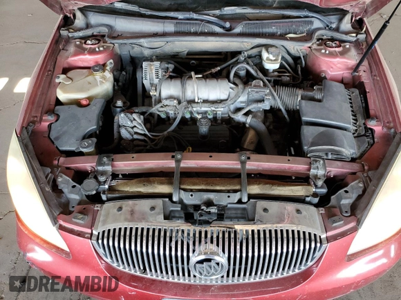 2008 Buick Lucerne CX with VIN 1G4HP57208U172595, listed as a Copart auction lot 55155905 with 160,186 mi miles and Salvage Title. Bid and sale history available at DreamBid. Image 11.