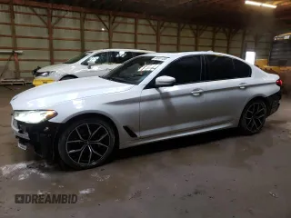 2021 BMW 5 Series 530i xDrive with VIN WBA13BJ08MWX13461, listed as a Copart auction lot 39381134 with 36,427 mi miles and Clean title. Bid and sale history available at DreamBid. Image 1.